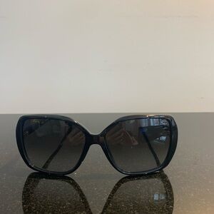 Chloe Black Oversized Sunglasses